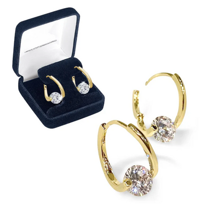 🔥 VENTE DU DERNIER JOUR -66 % CZTICLE® Boucles d’Oreilles Lymphvity MagneTherapy au Germanium