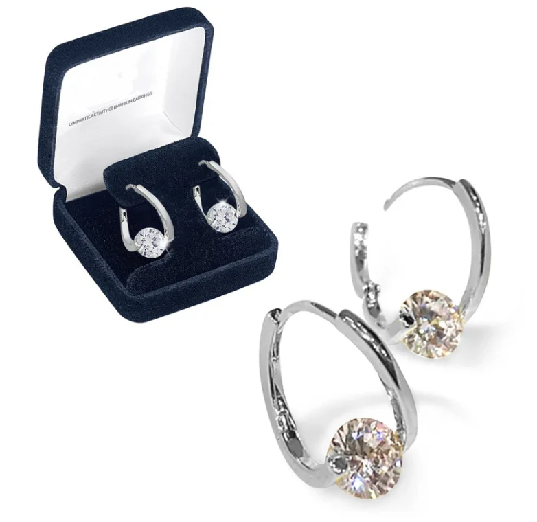 🔥 VENTE DU DERNIER JOUR -66 % CZTICLE® Boucles d’Oreilles Lymphvity MagneTherapy au Germanium