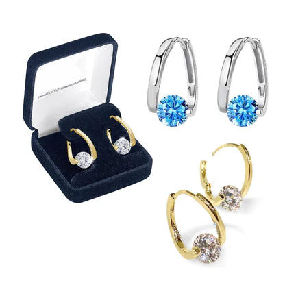 🔥 VENTE DU DERNIER JOUR -66 % CZTICLE® Boucles d’Oreilles Lymphvity MagneTherapy au Germanium