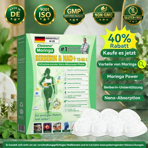 💫 𝐎𝐟𝐟𝐢𝐳𝐢𝐞𝐥𝐥𝐞𝐫 𝐃𝐞𝐮𝐭𝐬𝐜𝐡𝐥𝐚𝐧𝐝-𝐒𝐡𝐨𝐩🇩🇪 | 💯 𝐂𝐥𝐞𝐚𝐫𝐞𝐧𝐚® 𝐌𝐨𝐫𝐢𝐧𝐠𝐚 · 𝐁𝐞𝐫𝐛𝐞𝐫𝐢𝐧 × 𝐍𝐀𝐃+ 𝟏𝟎-𝐢𝐧-𝟏 𝐀𝐝𝐯𝐚𝐧𝐜𝐞𝐝 𝐍𝐚𝐧𝐨-𝐌𝐢𝐜𝐫𝐨𝐧𝐞𝐞𝐝𝐥𝐞-𝐏𝐟𝐥𝐚𝐬𝐭𝐞𝐫 — 𝟏× 𝐭𝐚̈𝐠𝐥𝐢𝐜𝐡, 𝐬𝐢𝐜𝐡𝐭𝐛𝐚𝐫𝐞 𝐄𝐫𝐠𝐞𝐛𝐧𝐢𝐬𝐬𝐞 𝐢𝐧 𝟕 𝐓𝐚𝐠𝐞𝐧 🧑‍⚕️
