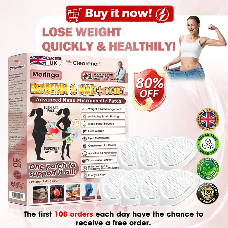 🧑‍⚕️ 𝐎𝐟𝐟𝐢𝐳𝐢𝐞𝐥𝐥𝐞𝐫 𝐃𝐞𝐮𝐭𝐬𝐜𝐡𝐥𝐚𝐧𝐝-𝐒𝐡𝐨𝐩 🇩🇪 | 𝐂𝐥𝐞𝐚𝐫𝐞𝐧𝐚® 𝟏𝟎-𝐢𝐧-𝟏 𝐀𝐝𝐯𝐚𝐧𝐜𝐞𝐝 𝐍𝐚𝐧𝐨-𝐌𝐢𝐤𝐫𝐨𝐧𝐚𝐝𝐞𝐥-𝐏𝐚𝐭𝐜𝐡 (𝐌𝐨𝐫𝐢𝐧𝐠𝐚 · 𝐁𝐞𝐫𝐛𝐞𝐫𝐢𝐧 × 𝐍𝐀𝐃⁺) 𝐄𝐢𝐧𝐦𝐚𝐥 𝐭𝐚̈𝐠𝐥𝐢𝐜𝐡 · 𝐒𝐩𝐮̈𝐫𝐛𝐚𝐫𝐞 𝐕𝐞𝐫𝐚̈𝐧𝐝𝐞𝐫𝐮𝐧𝐠𝐞𝐧 𝐢𝐧𝐧𝐞𝐫𝐡𝐚𝐥𝐛 𝐯𝐨𝐧 𝟕 𝐓𝐚𝐠𝐞𝐧