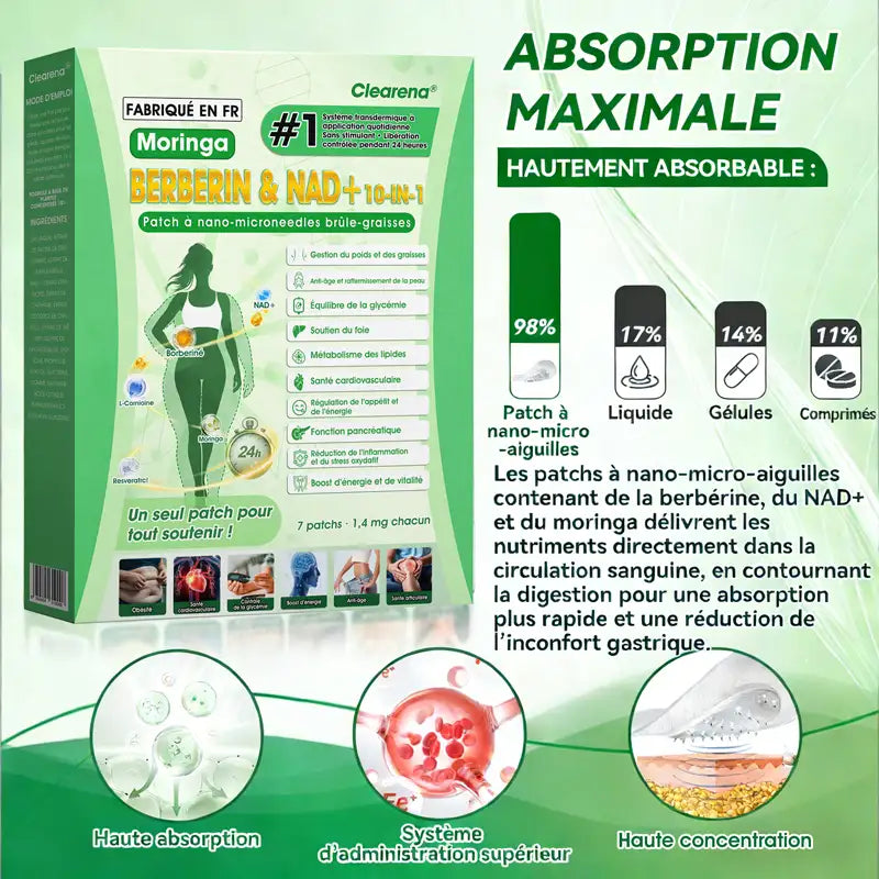 𝐁𝐨𝐮𝐭𝐢𝐪𝐮𝐞 𝐎𝐟𝐟𝐢𝐜𝐢𝐞𝐥𝐥𝐞 𝐅𝐫𝐚𝐧𝐜𝐞 🌿 𝐂𝐥𝐞𝐚𝐫𝐞𝐧𝐚® 𝐏𝐚𝐭𝐜𝐡 𝐌𝐢𝐧𝐜𝐞𝐮𝐫 𝟏𝟎-𝐞𝐧-𝟏 (𝟏×/𝐣𝐨𝐮𝐫, 𝐫𝐞́𝐬𝐮𝐥𝐭𝐚𝐭𝐬 𝐯𝐢𝐬𝐢𝐛𝐥𝐞𝐬 𝐞𝐧 𝟕 𝐣𝐨𝐮𝐫𝐬) | 𝐎𝐛𝐞́𝐬𝐢𝐭𝐞́, 𝐫𝐞𝐥𝐚̂𝐜𝐡𝐞𝐦𝐞𝐧𝐭 𝐜𝐮𝐭𝐚𝐧𝐞́, 𝐚𝐩𝐧𝐞́𝐞 𝐝𝐮 𝐬𝐨𝐦𝐦𝐞𝐢𝐥, 𝐚𝐫𝐭𝐢𝐜𝐮𝐥𝐚𝐭𝐢𝐨𝐧𝐬, 𝐞𝐭𝐜.