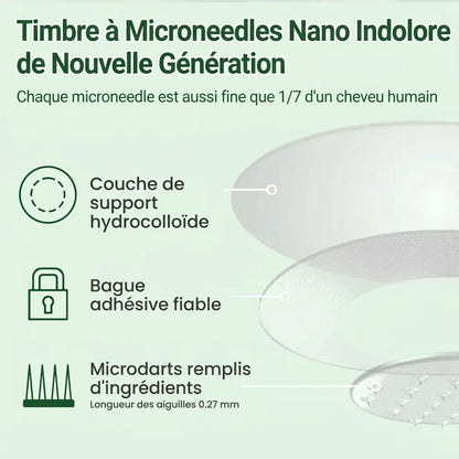 Boutique Officielle | ☀️☀️ 𝐂𝐥𝐞𝐚𝐫𝐞𝐧𝐚® Moringa Berbérine + NAD+ Patch Nano à Microneedles 10-en-1 (Une seule utilisation par jour, des résultats visibles en 7 jours)
